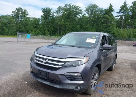 2017 Honda Pilot Ex-L from USA, damaged, VIN 5FNYF6H56HB056154